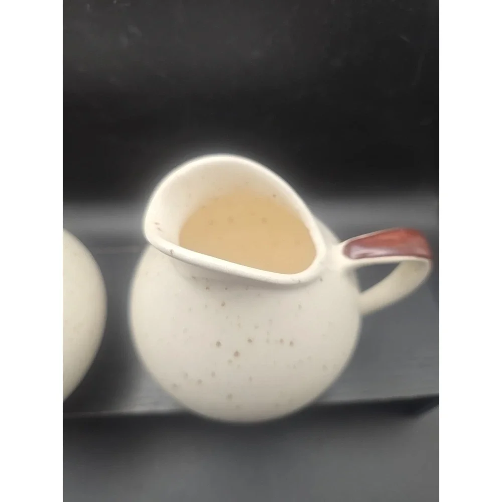 Santa Anita‎ Rene Ware Fantasy Creamer And Sugar Set